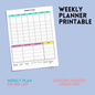Weekly Planner Free Digital Download