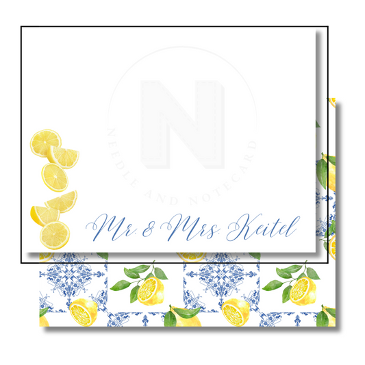 Amalfi Coast Flat Notecards