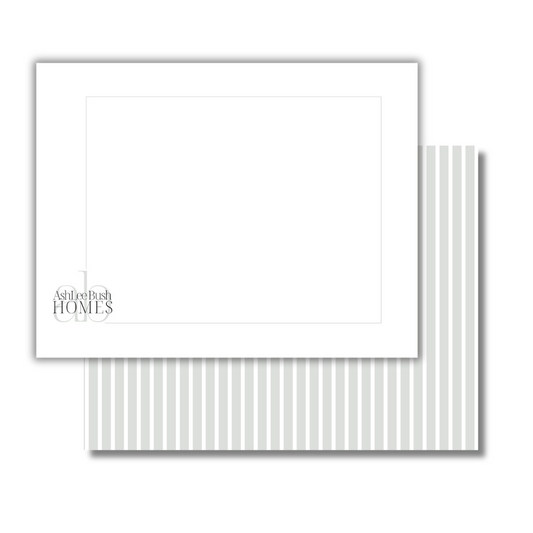 Custom Brand Flat Notecards