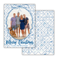 Coastal Blue Christmas Cards