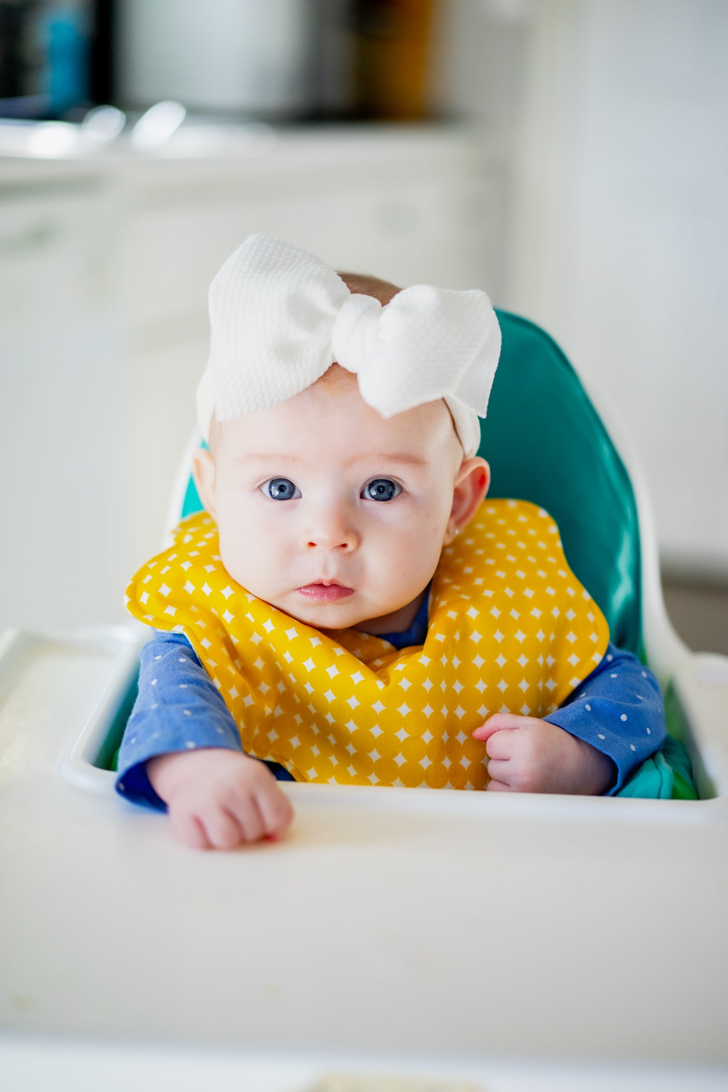 Scallop Edge Baby Bib