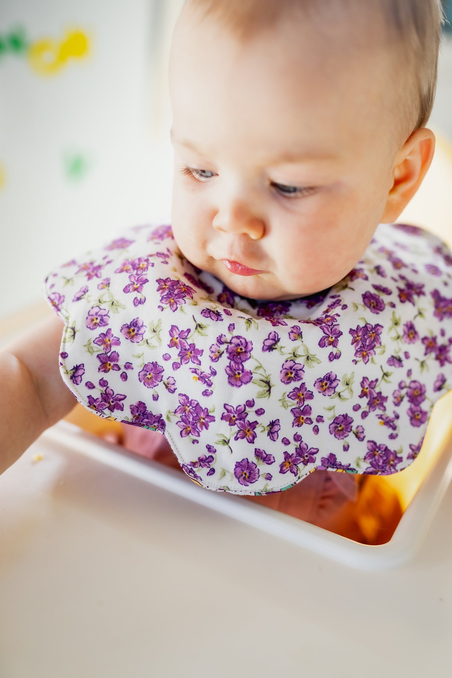 Scallop Edge Baby Bib