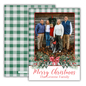 Grand Greenery Green Gingham Christmas Cards