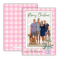 Grand Millennial Gingham Christmas Cards