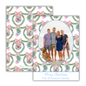 Pretty Festive Oval Christmas Cards