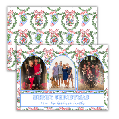 Pretty Festive Multi-Photo Christmas Cards