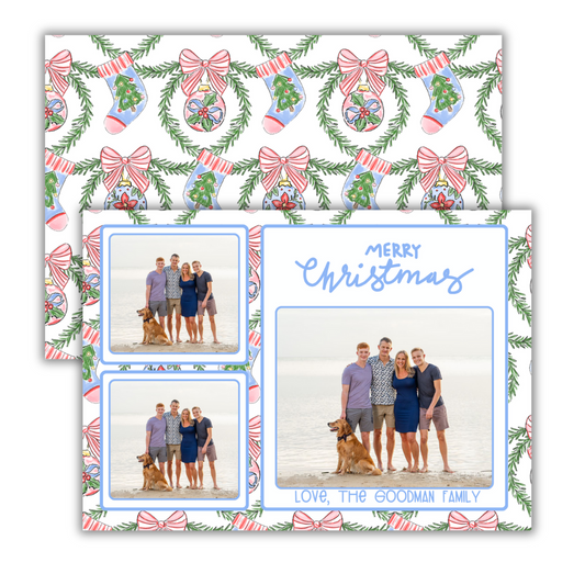 Pretty Festive Multi-Photo Christmas Cards