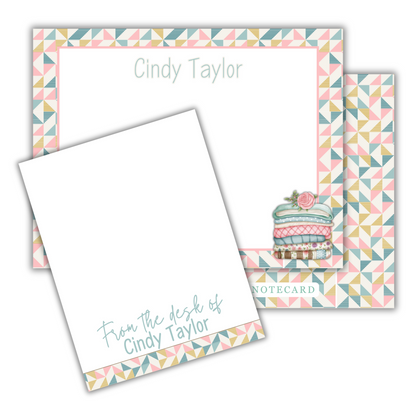 Notepad and Notecard Gift Set