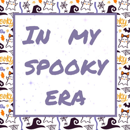 In My Spooky Era Halloween Tag Digital Download