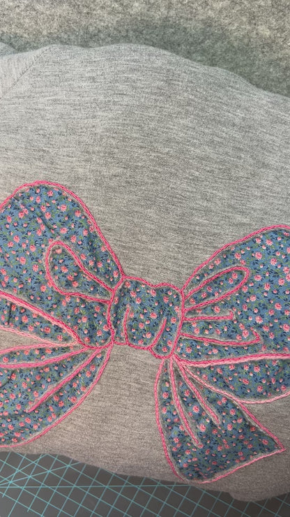 Custom Reverse Applique Sweatshirt